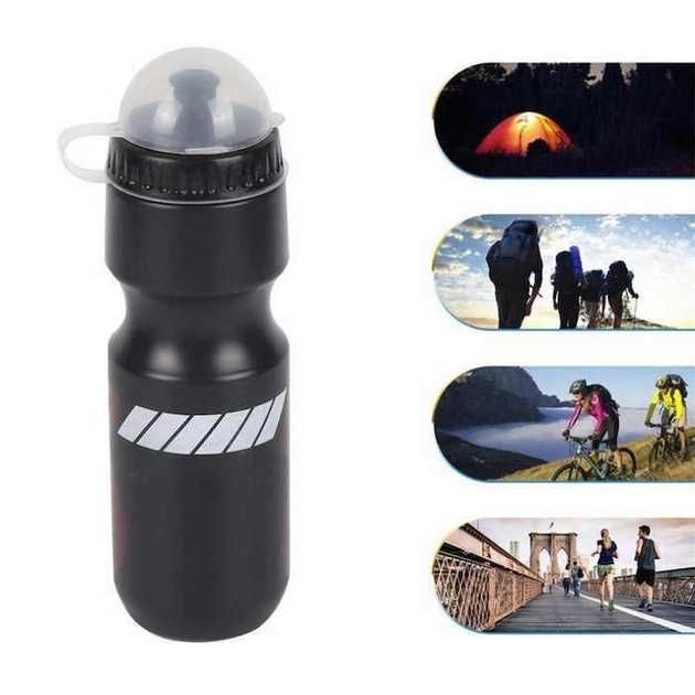 Велосипедна пляшка - фляга для води Discovery 750 мл + тримач/кошик