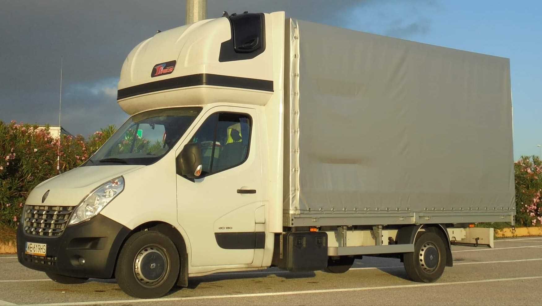 WYNAJEM BUSÓW 10 palet, PLANDEKA, KRAJ,  wypożyczalnia KAT. B