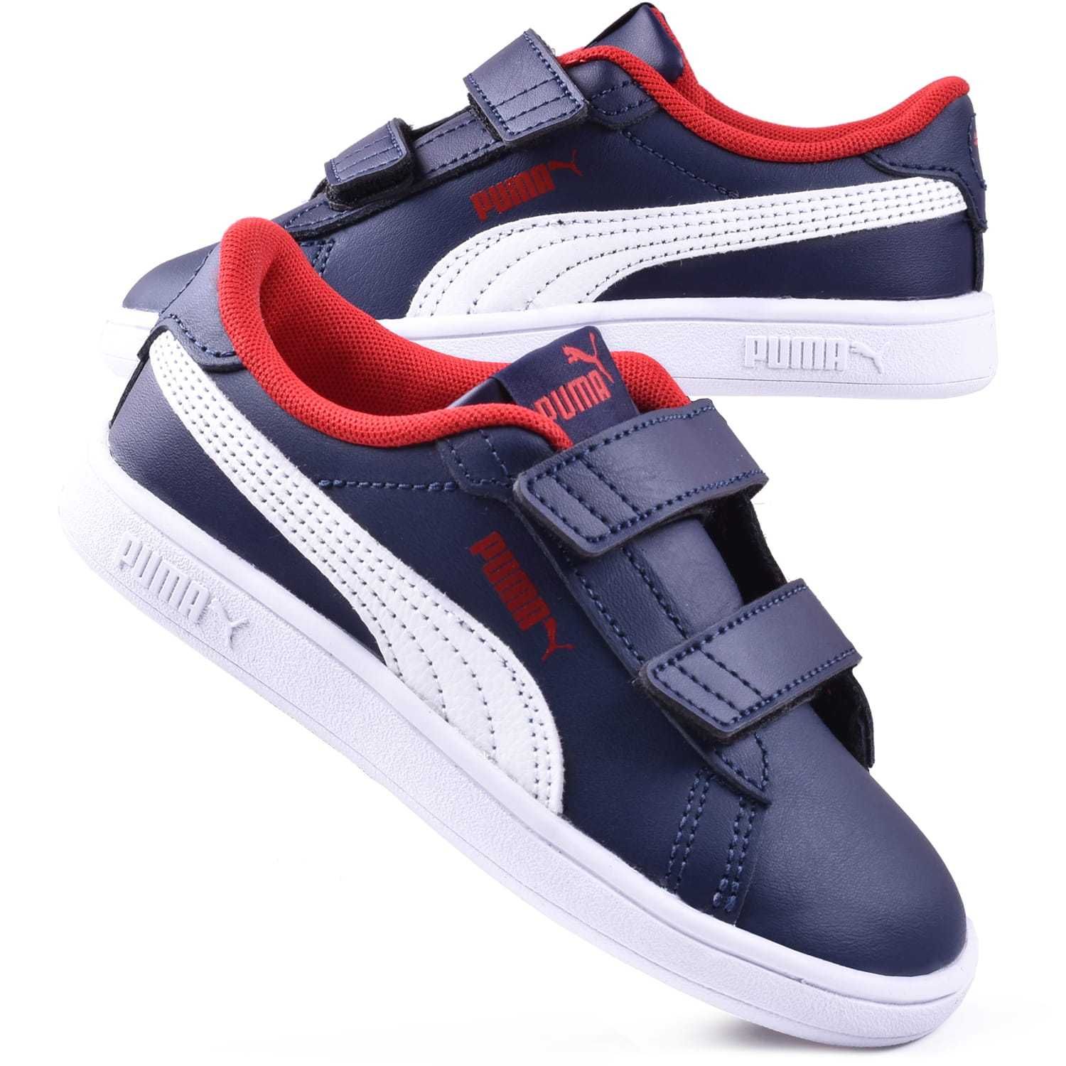 Buty Dziecięce Puma Smash 3.0 granatowe - 23 wysyłka 24h