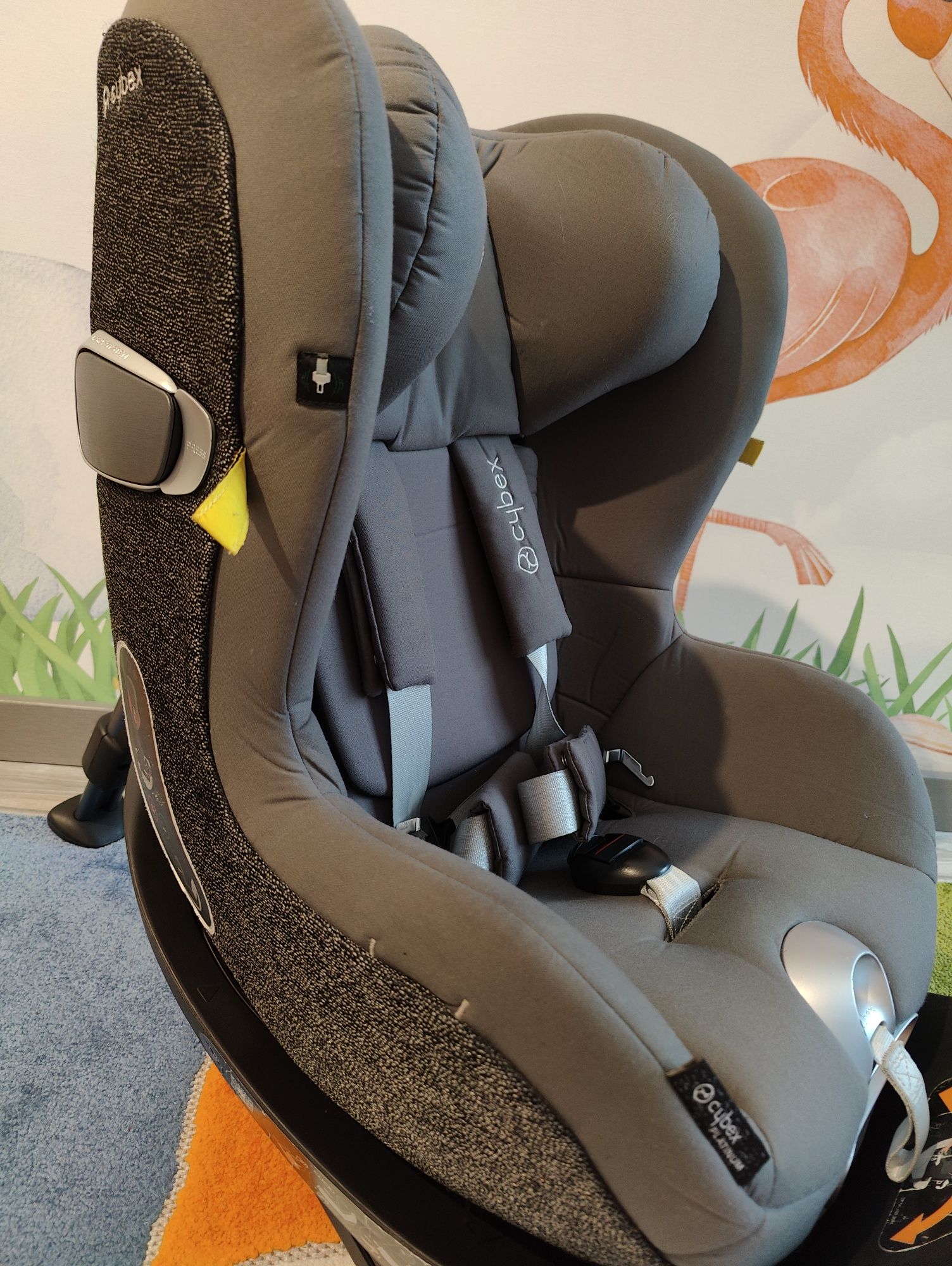 Автокрісло Cybex Platinum Sirona Zi i-Size Plus Soho Grey mid grey