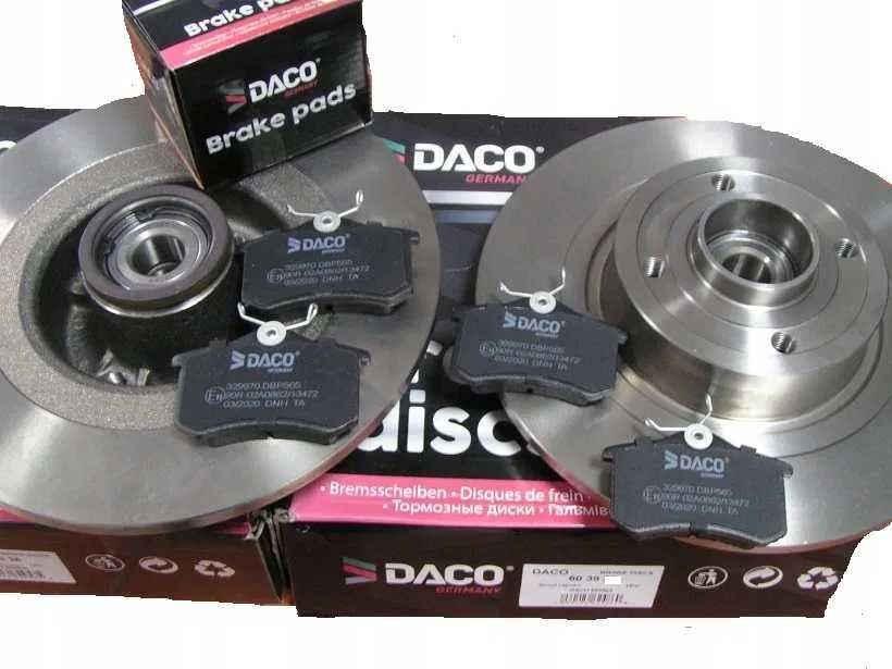 Klocki Tarcze Tył + ABS+ŁOŻYSKO Renault Megan ll Clio II Modus Twingo