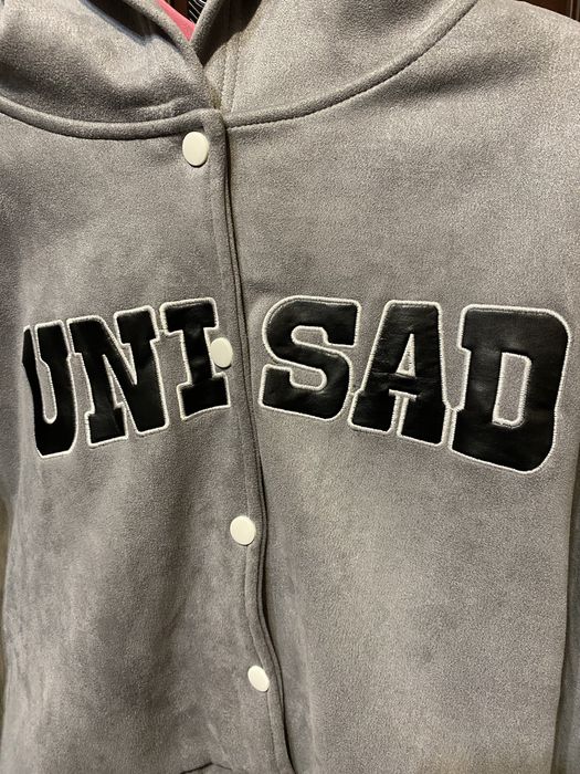 Тепла сіра жіноча кофта Uni Sad