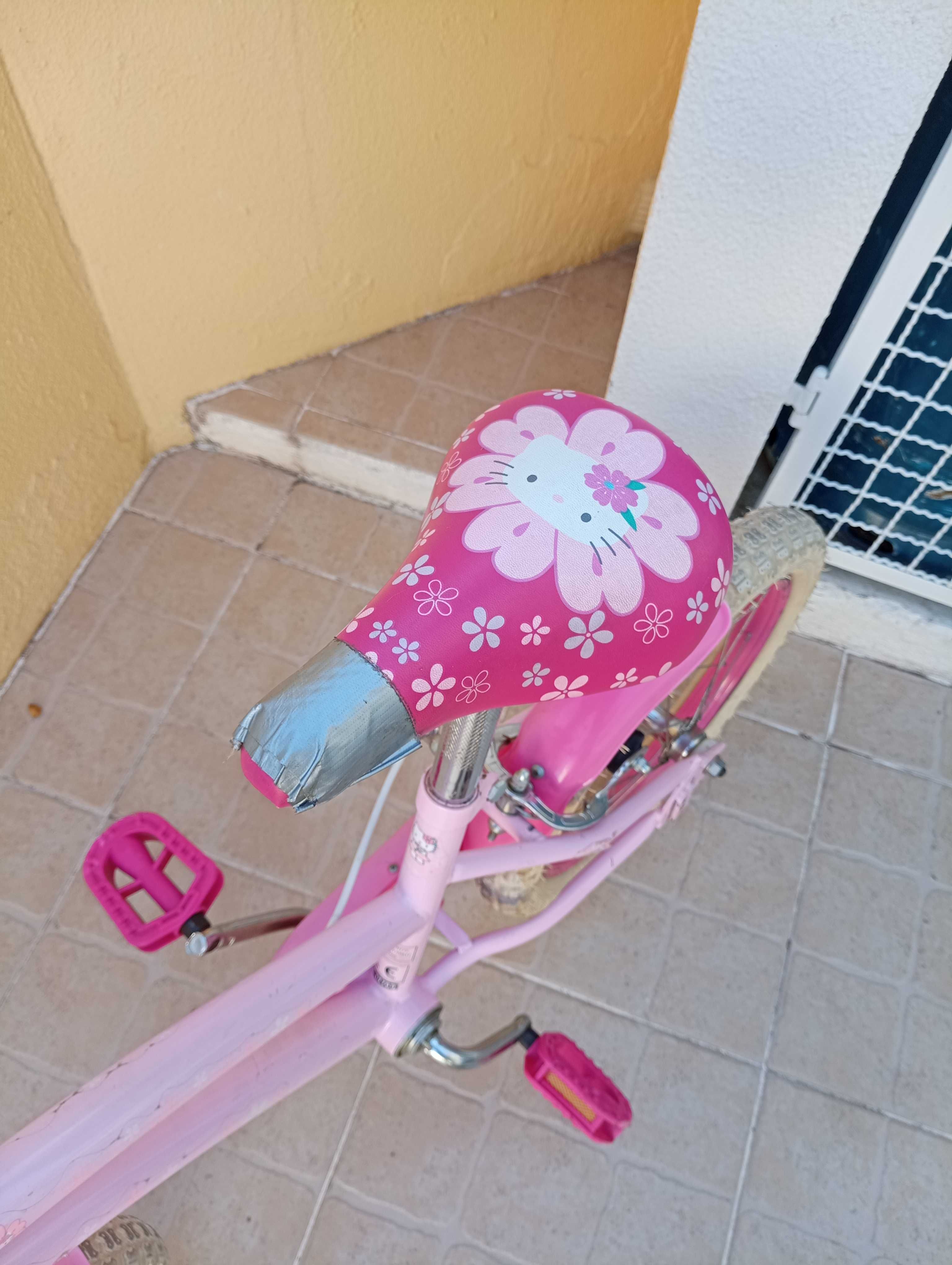 Bicicleta criança roda 16 Hello Kitty