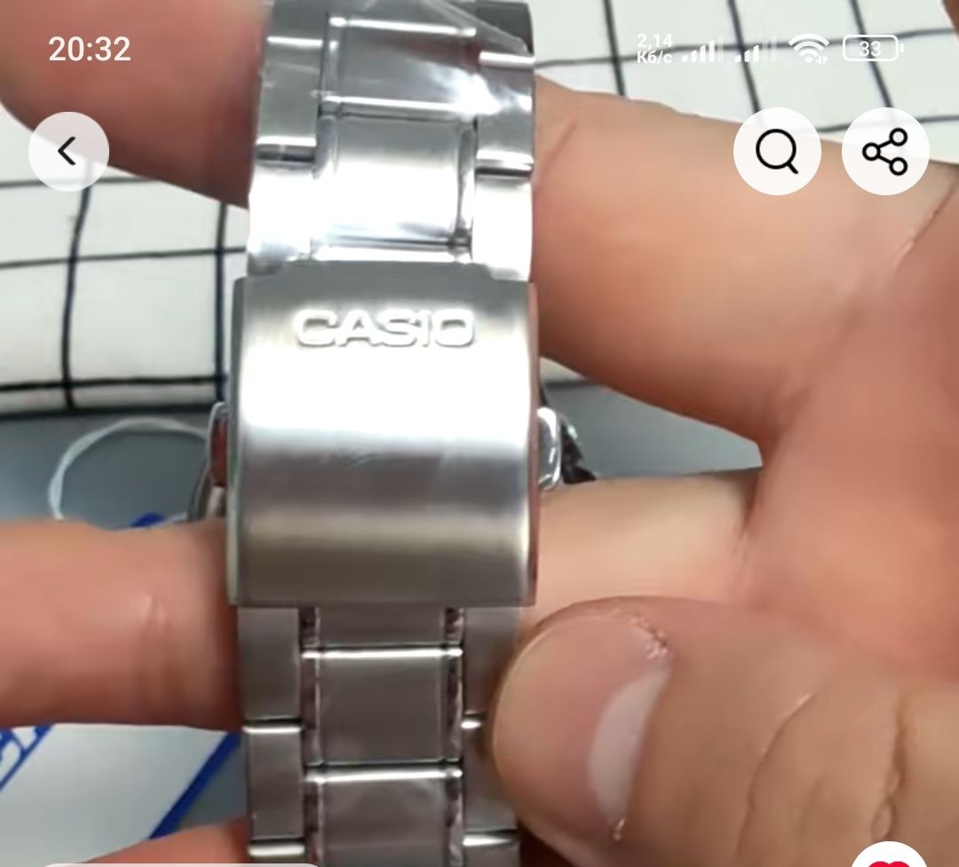 Годинник casio оригінал