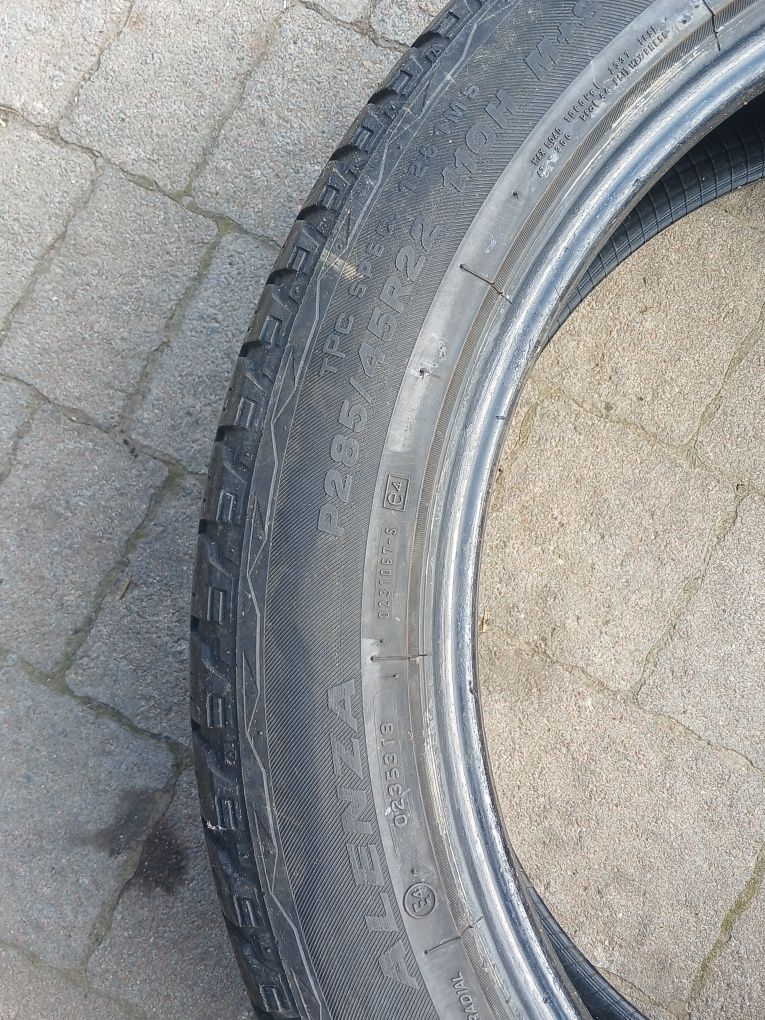 Шини Bridgestone 285/45 R22 110H 2шт