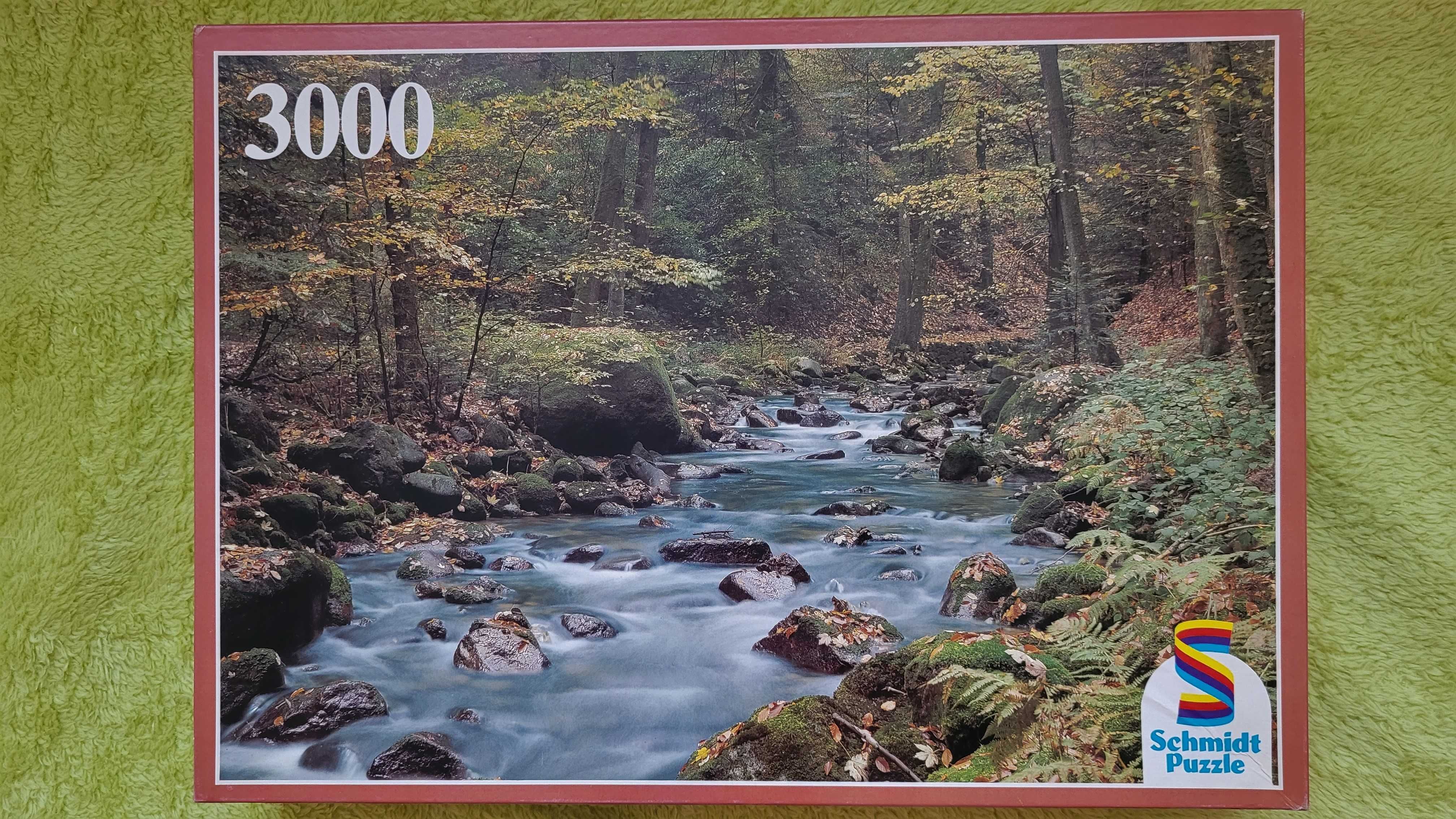 Unikat. Puzzle prl Schmidt 3000 elementów