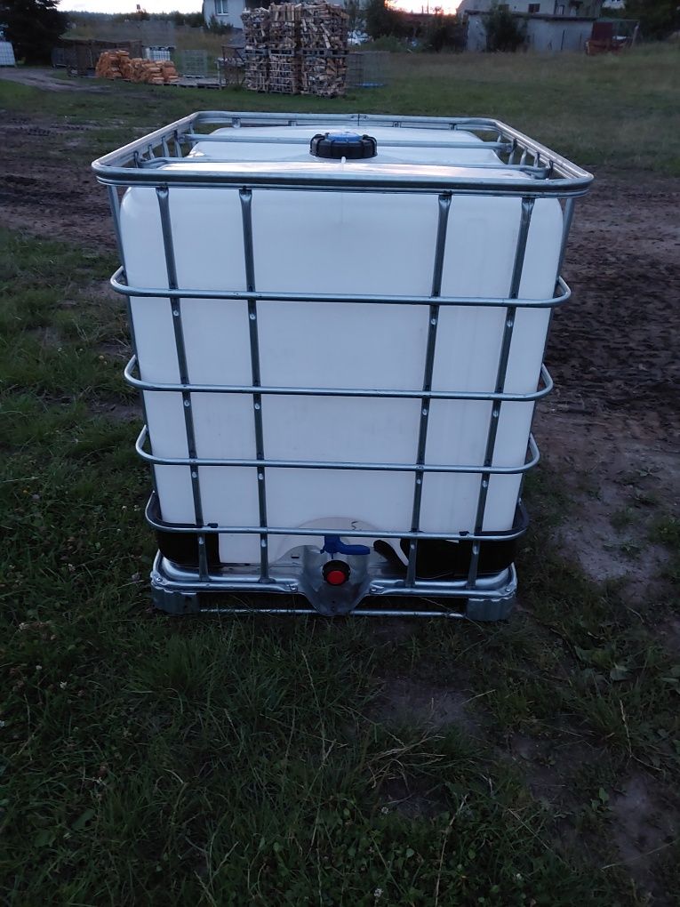 Zbiornik 1000l MAUZER po SPOŻYWCE