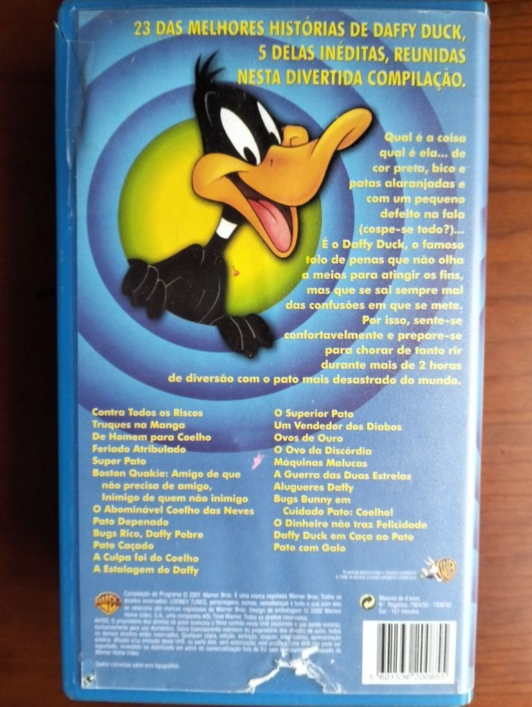 Cassete VHS Daffy Duck