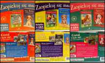 PC Zestaw Gier 3 szt  z serii ,, Zaopiekuj się Mną ''