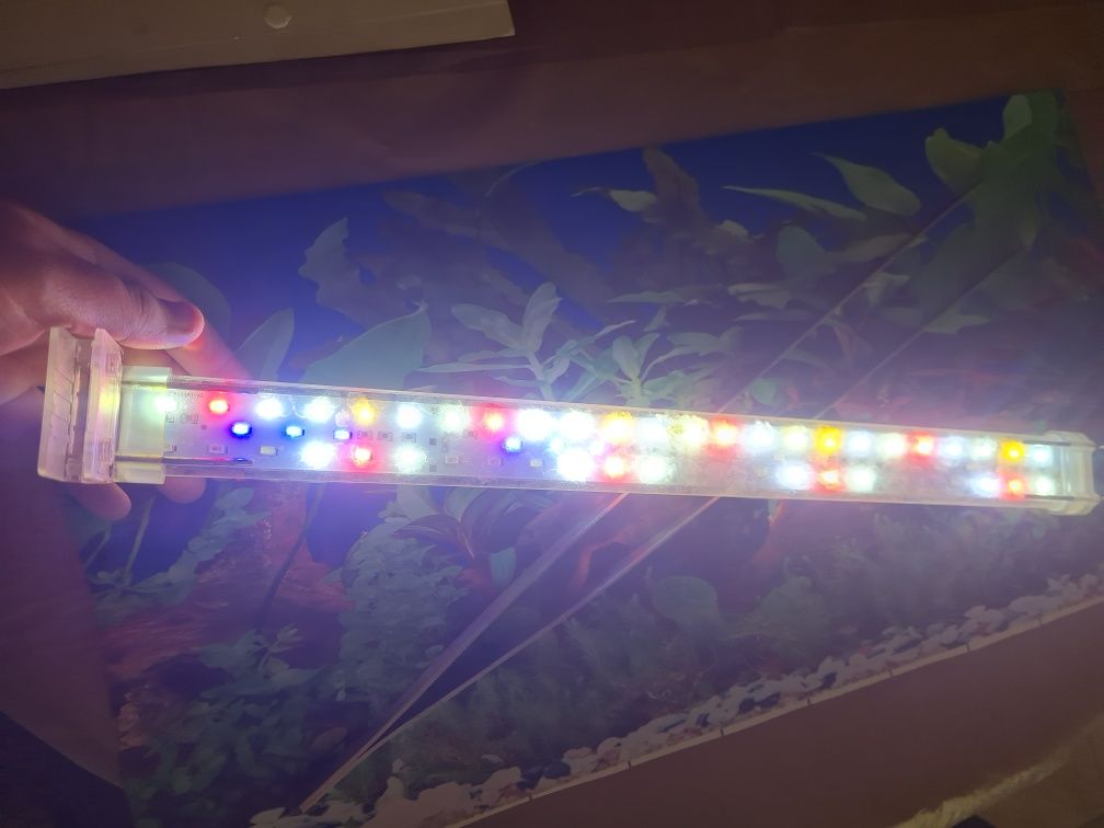 Calha extensivel led com temporizador