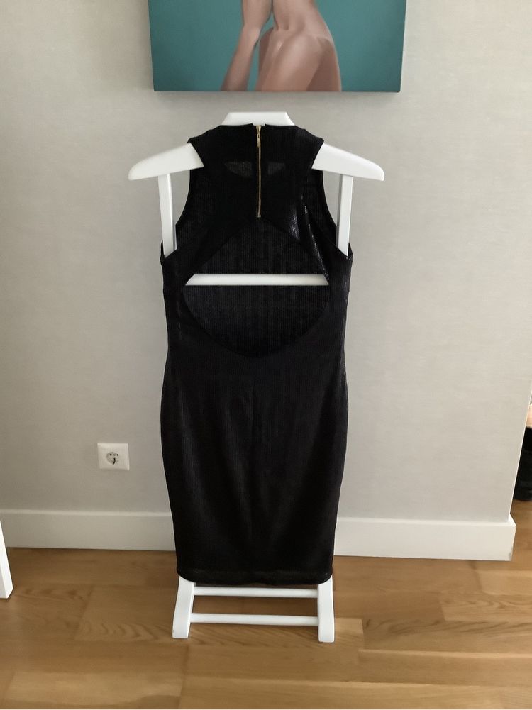 Vestido com lantejoulas da Night by SuiteBlanco tamanho XL preto