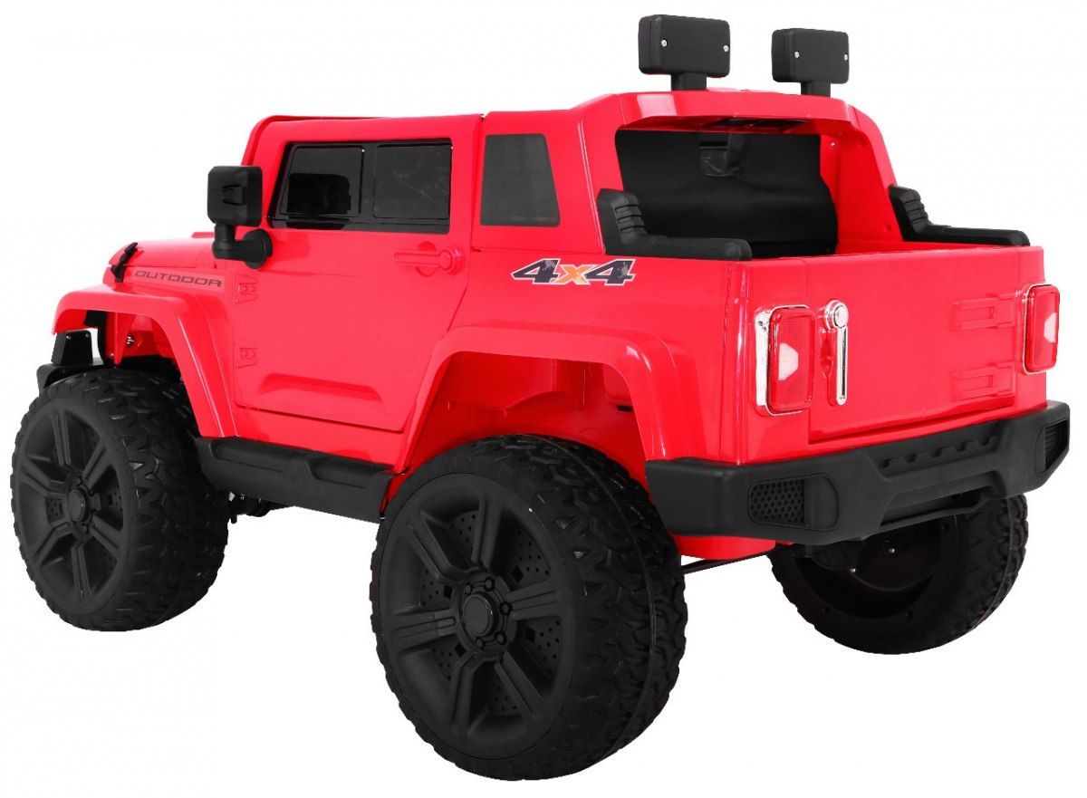 +Max 40kg 4x4 DWUOSOBOWY  Samochód AUTO  na akumulator Mighty Jeep 4x4