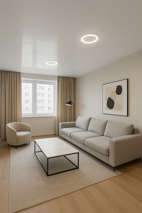 Натяжні стелі в офісі,кафе,складі ,ресторані. Швидко та Якісно !