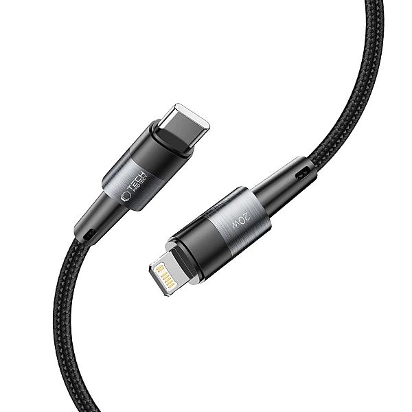 Kabel Tech-Protect UltraBoost Lightning / USB-C PD 20W 3A 2m - szary