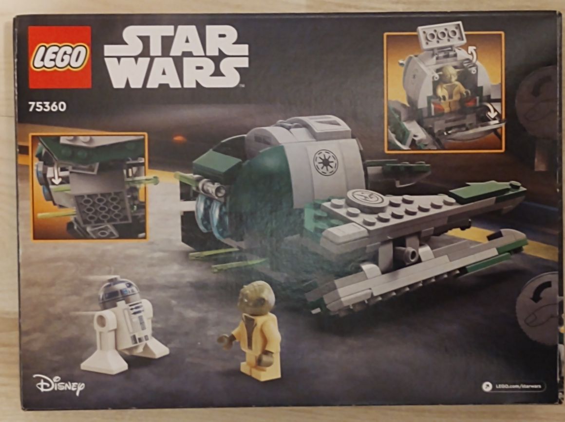 Nowe LEGO Star Wars 75360 Jedi Starfighter Yody nowy