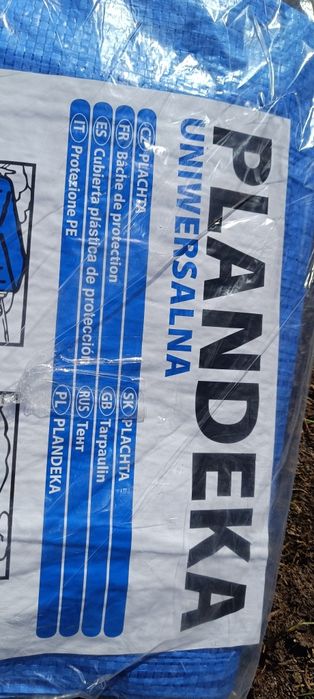 Plandeka ogrodowa uniwersalna ochronna 3m 3x3 działkę