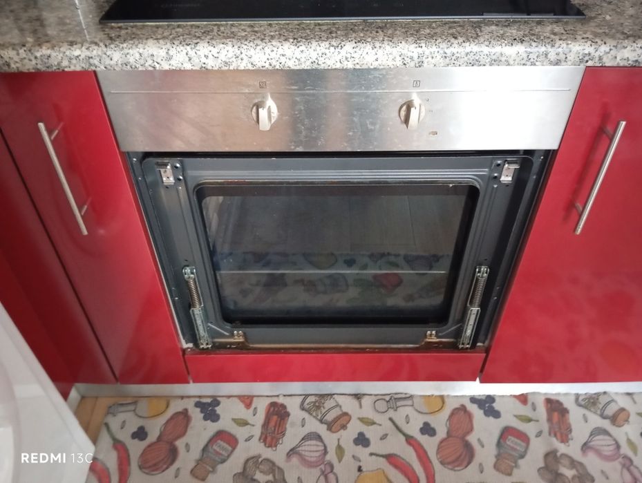 Forno teka sem vidro exterior