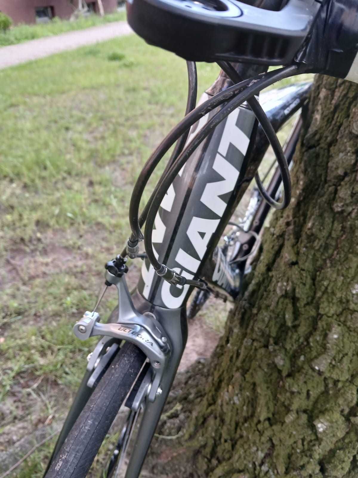 Giant TCR szosowy, karbon, Shimano Ultegra, rozmiar L (duży)