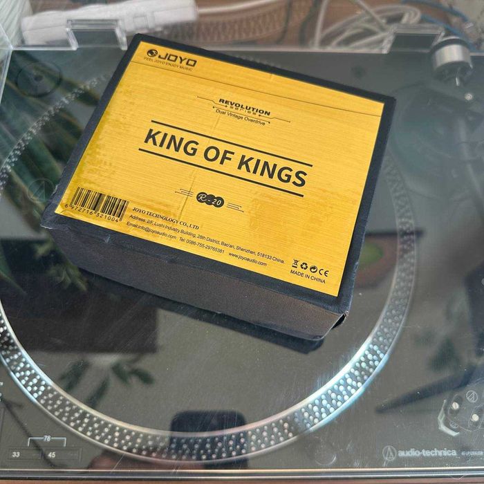 Овердрайв педаль Joyo King of Kings (King of Tone clone)