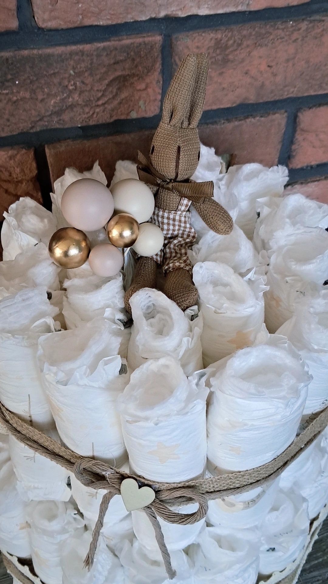 Tort z pampersów