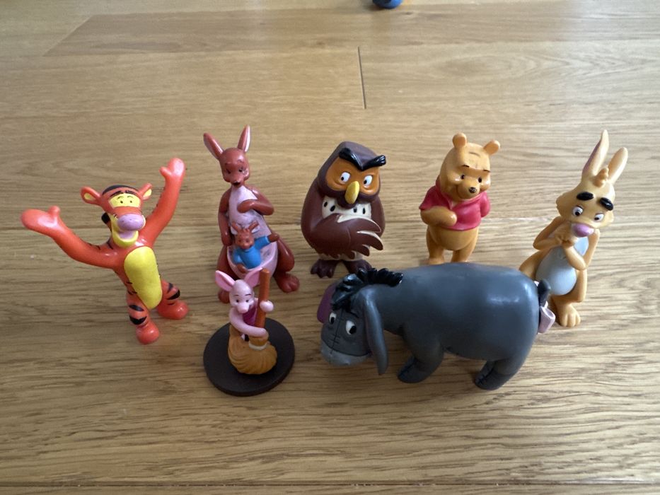 Zestaw figurek z bajki „Kubus Puchatek” 7 sztuk