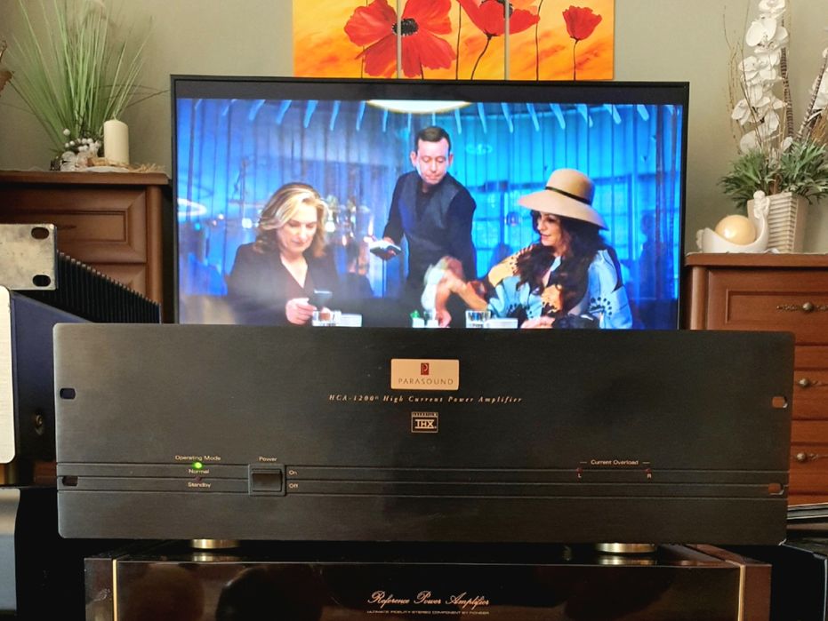 Wysokoprądowa końcówka mocy stereo Parasound HCA-1200 ii jakość Hi end