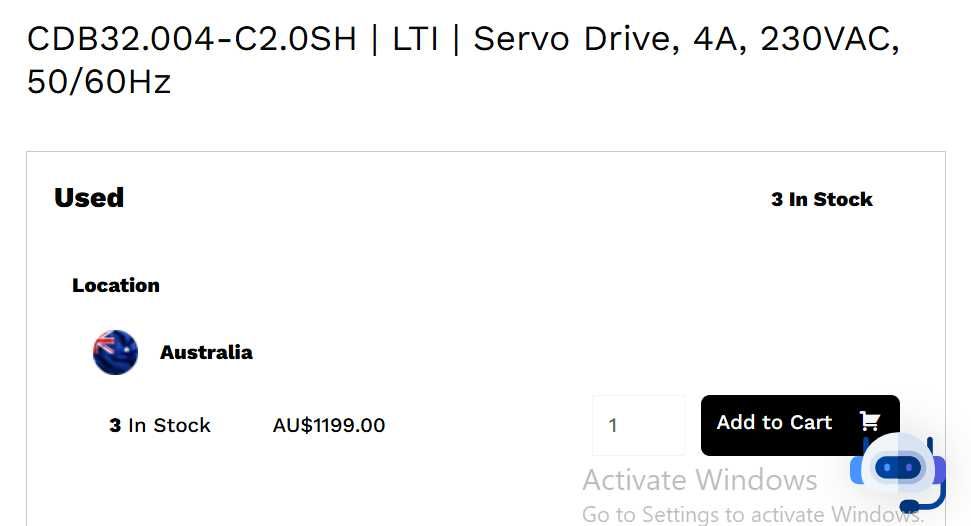 Частотний перетворювач Lust LTI Drives 0,75kw 220 V Німеччина Оригінал