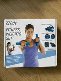 Crivit Fitness ciężarki na ręce, kostki, ciężarki