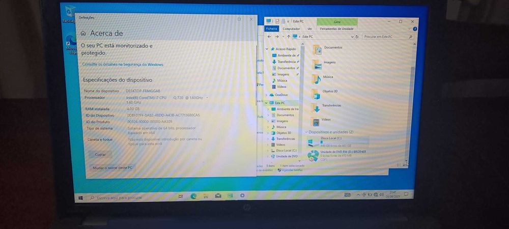 Intel® Core™ i7 i7-720QM 1,6 GHz