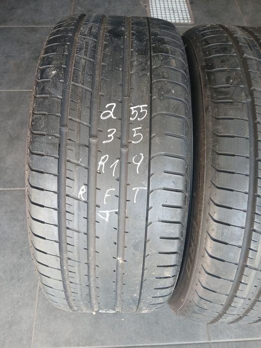 2 pneus 255 35 r19 RFT pirelli