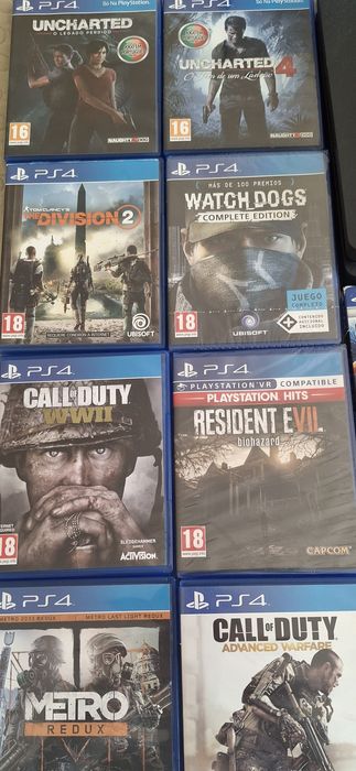 PS4 Slim 1 TB + 20 Jogos