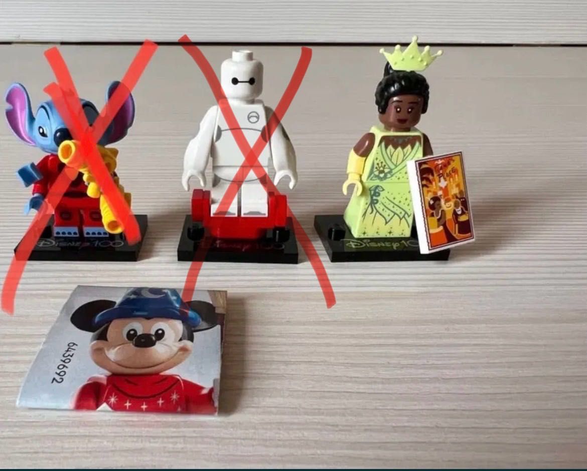 Минифигурки LEGO 71038 100 лет Диснея тіана беймакс