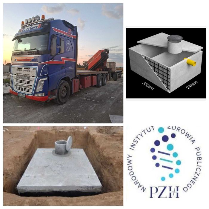 Szambo, szamba betonowe, zbiorniki na deszczówkę, gnojowicę.