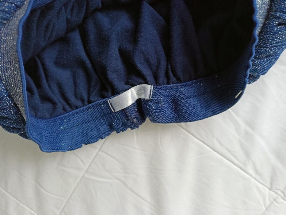 23. Tiulowa granatowa spódniczka dla dziewczynki 122/128 Pepco