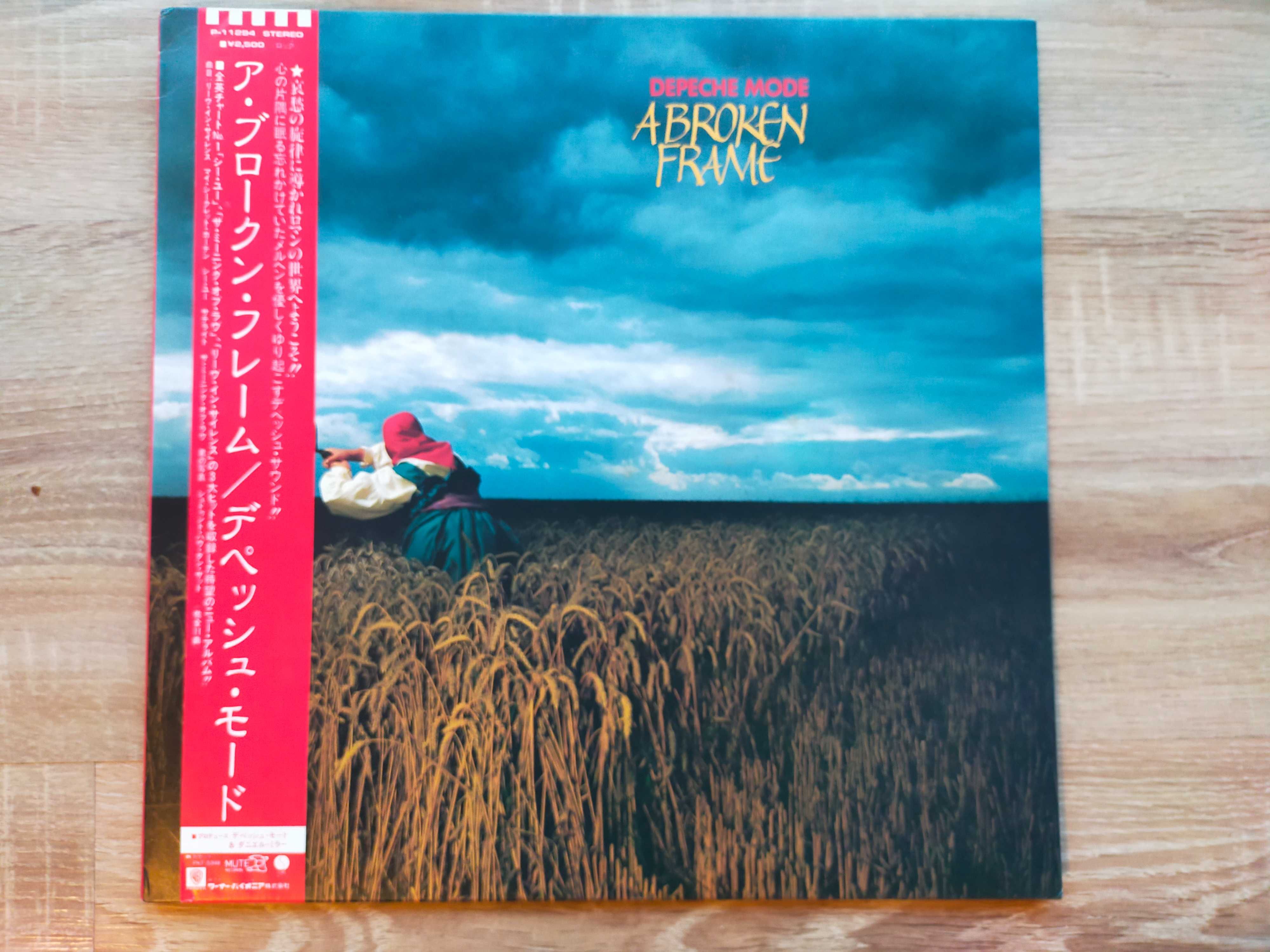 Depeche Mode A Broken Frame LP Japan OBI NM-