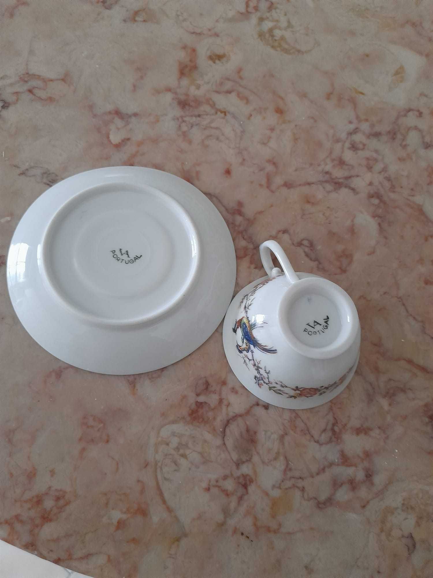 Conjunto chá vista alegre vintage