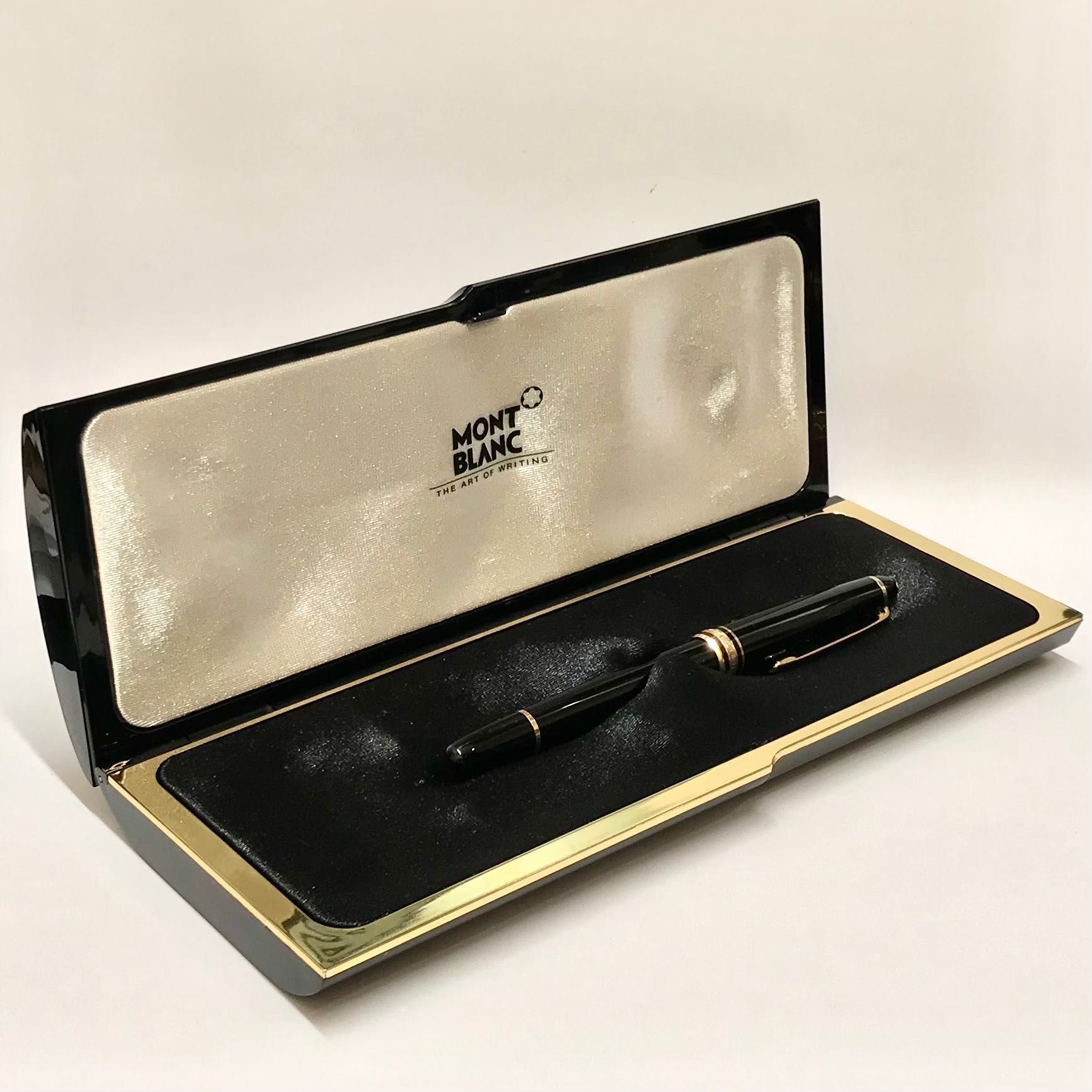 MONTBLANC MeisterStück 163 Classique GOLD pióro kulkowe ORYGINAŁ kompl