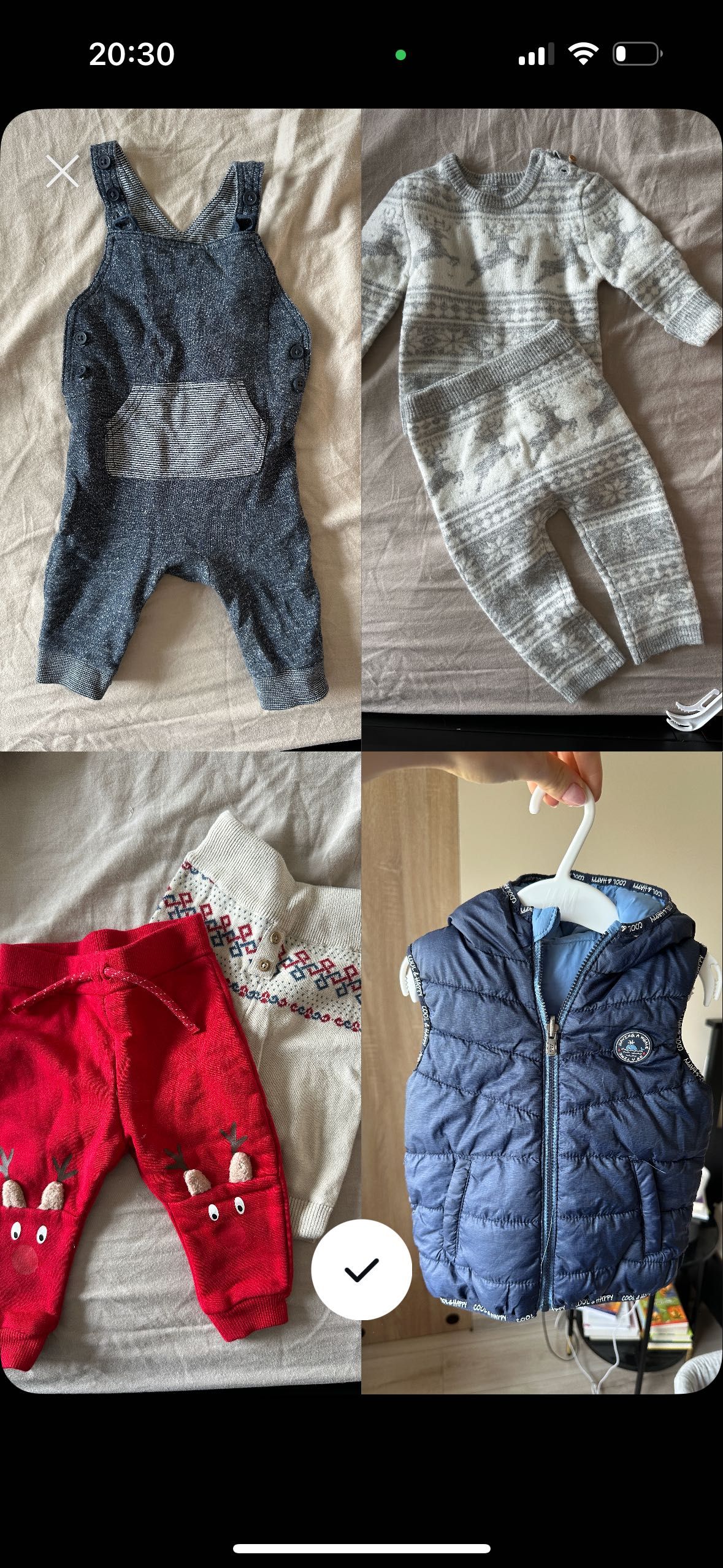 Paczka ubrań H&M chłopiec 74, 80, 86 30 szt