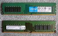 Оперативна пам'ять 32 Гб (16+16) DDR4 2133-2666 MHz Micron і Crucial