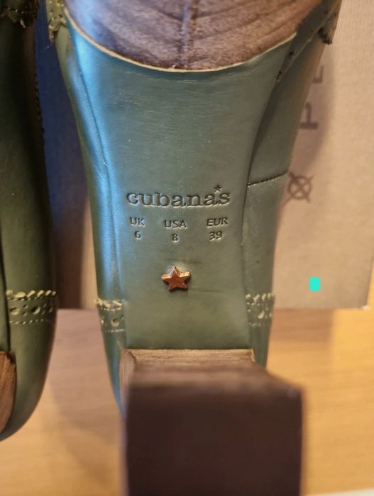 Sapatos Cubanas novos tamanho 39