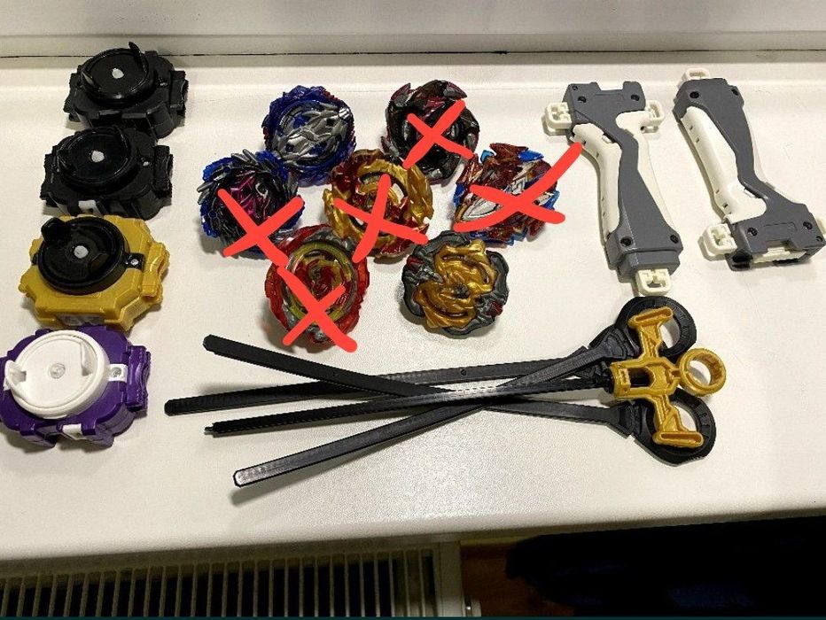 Бейблейди в ідеальному стані.