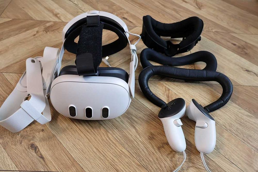 Meta Quest 3 + dodatki Gwarancja