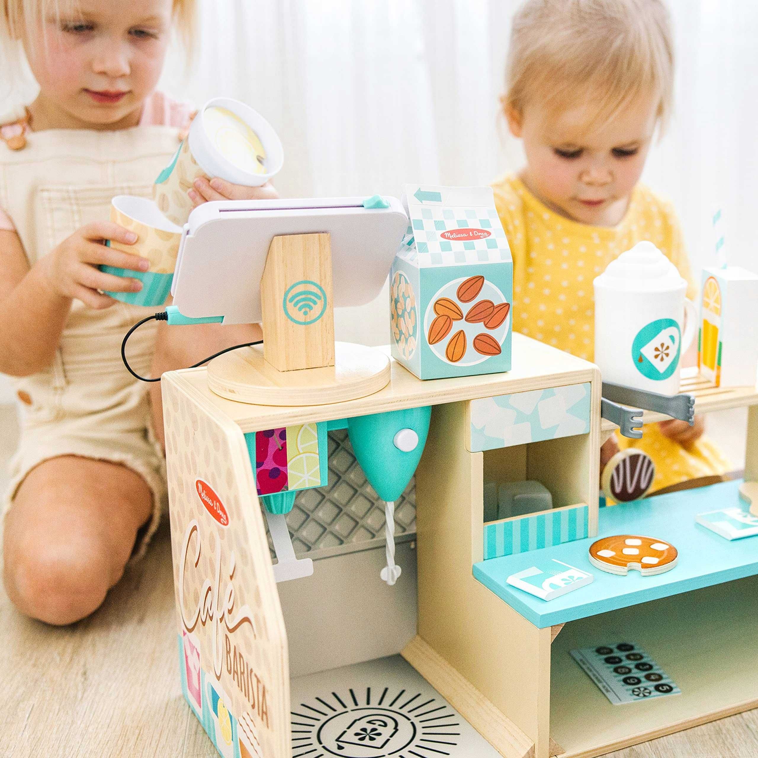 Drewniana kawiarnia Barista Melissa and Doug