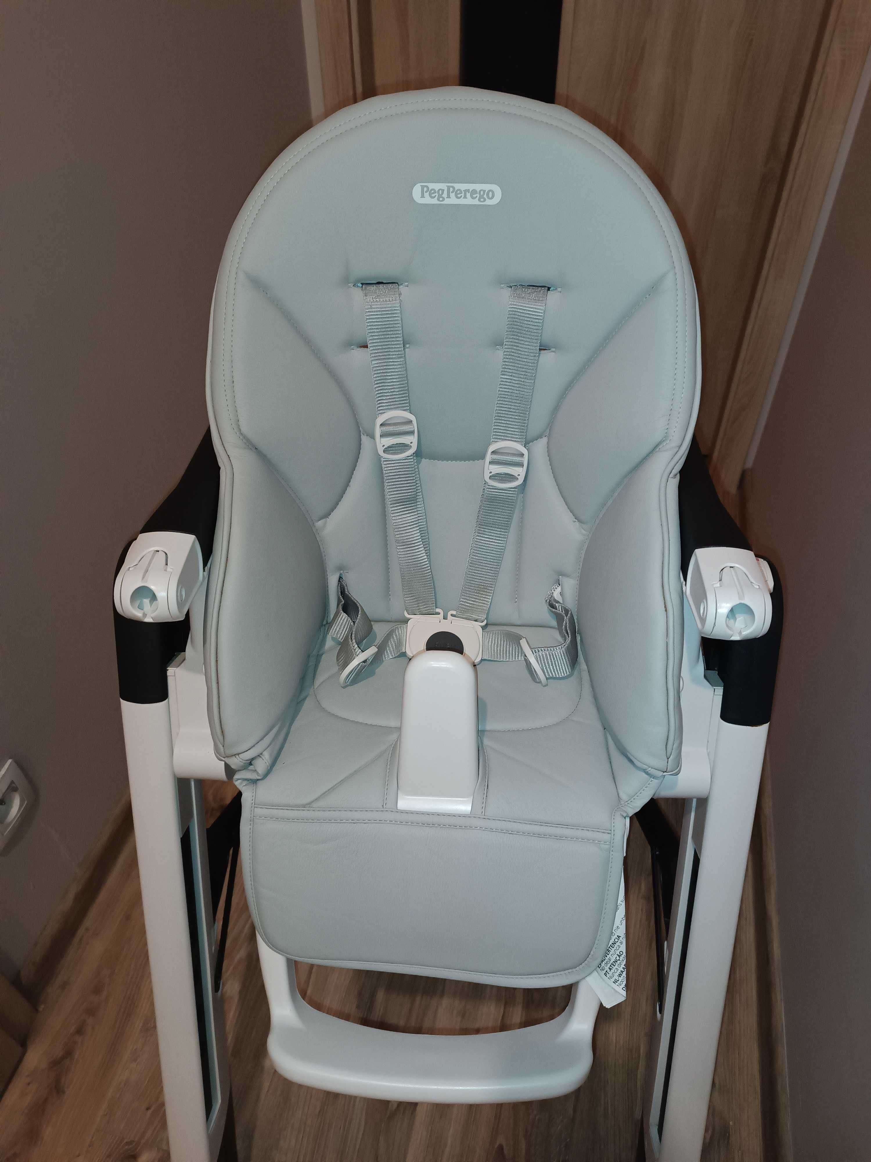 Krzesło do karmienia Peg Perego. Minimalnie używane. Pomoc z dostawą.