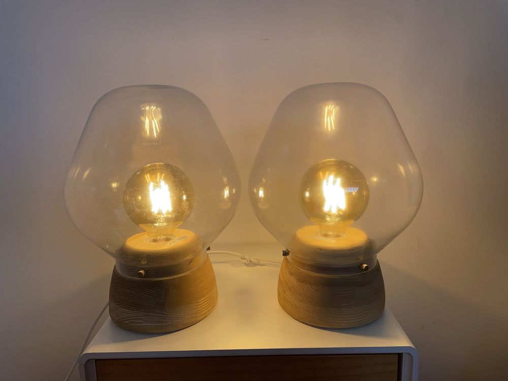 Conjunto de candeeiros de quarto