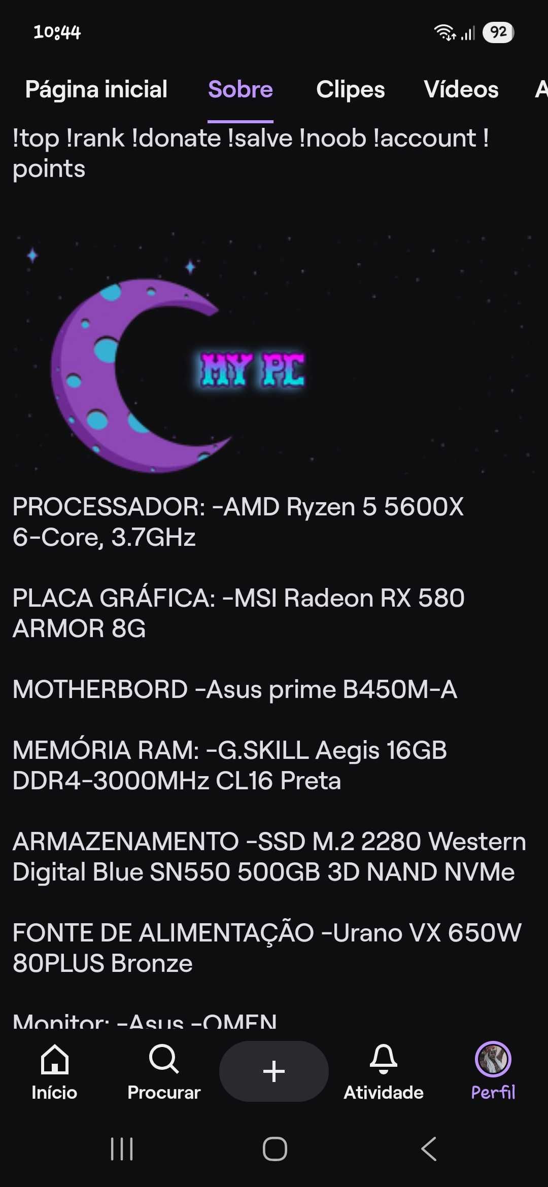 Vendo porque preciso me desfazer dele