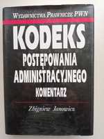 Kodeks postępowania administracyjnego. Komentarz. Z. Janowicz