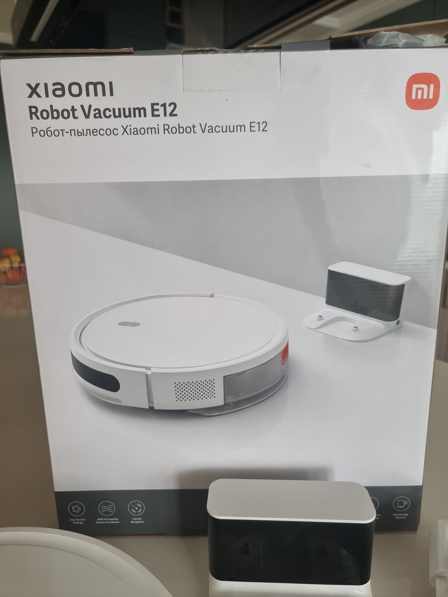 Robot Aspirador Xiaomi Vacuum E12 - aspira e lava