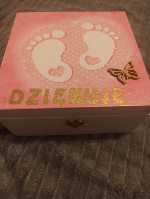 Pudełko nowe na podziękowanie