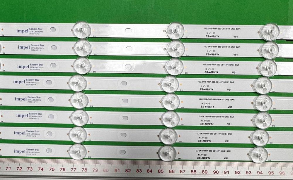 Listwy do podświetlenia matrycy PHILIPS 55" 55PUS8804 dłu.1132mm